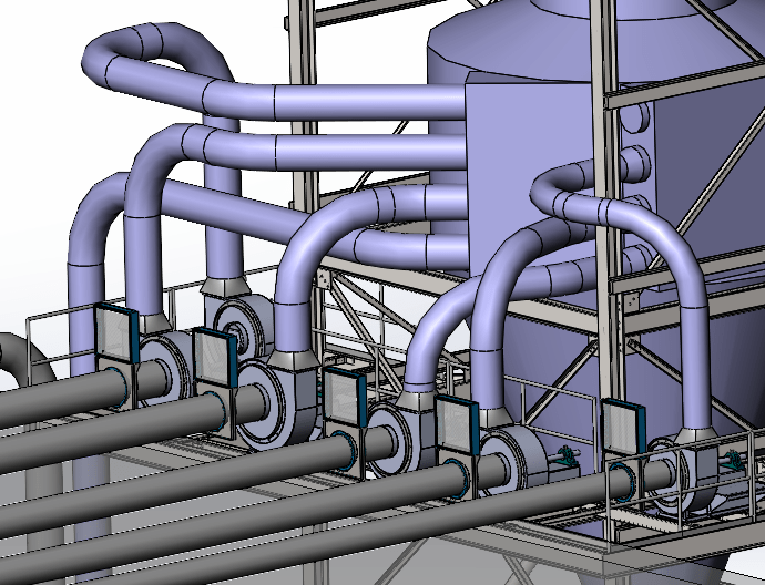 Gates on Fans - Whole System